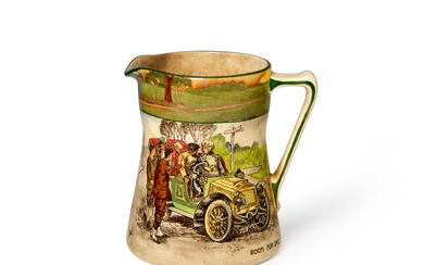 A Royal Doulton Series Ware Motoring large ceramic jug