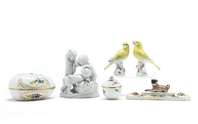 A Selection of Meissen Porcelain