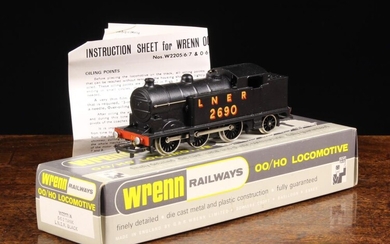 A Very Rare and Fine Wrenn L.N.E.R 2690 unlined Black Class N2 Tank 0-6-2T Locomotive W2217/A. With