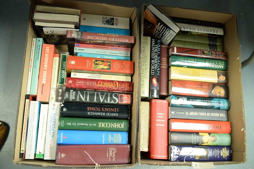 A collection of hardback history and other books
