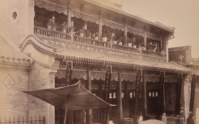 A photograph album of scenes of Beijing in 1902