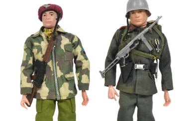 ACTION MAN - X2 VINTAGE PALITOY ACTION MAN FIGURES