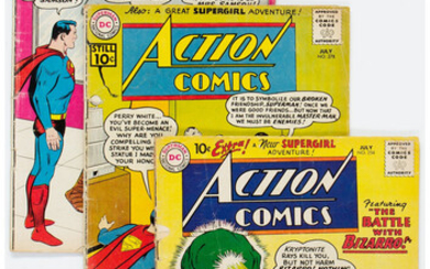 Action Comics Group of 19 (DC, 1959-1965) Condition: Average...