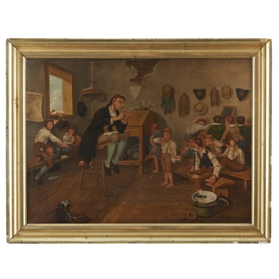 After Felix O.C. Darley (1822-1888) Ichabod Crane: the village schoolmaster from the Legend of Sleepy Ho