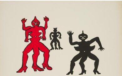 Alexander Calder (1898-1976), UNE FAMILLE DE LÀ-BAS, 1975