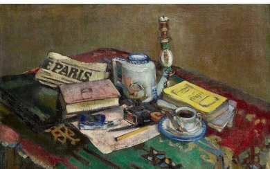 § Alfred Wolmark (British 1877-1961) A Table Still-Life