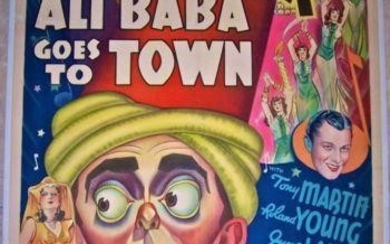 Ali Baba Goes To Town - Eddie Cantor (1937) US One