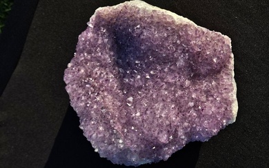 Amethyst Crystals on matrix - Height: 25 cm - Width: 19 cm- 4.5 kg