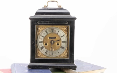 An early 18th century and later braceket style clock