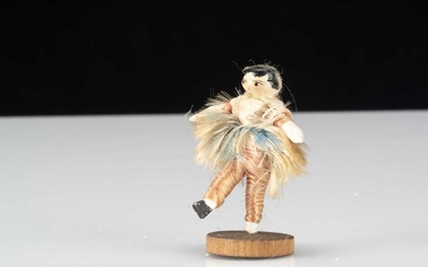 An unusual Grodnerthal dolls’ house dancer doll