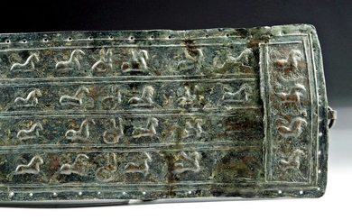 Anatolian Urartu Bronze Belt - Chariots (complete)