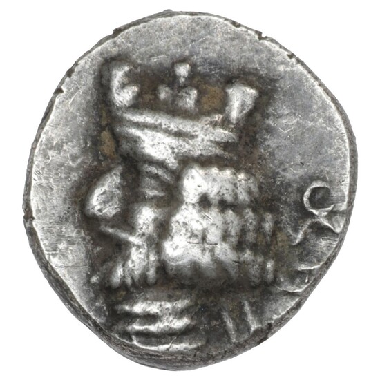 Ancient Greece, Persis, Ardashir (Artaxerxes) II, 1st cent. BC, Obol, Alram 572,...