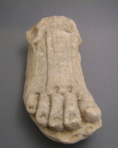 Ancient Roman Marble Ancient Roman Marble Foot - 15.9 cm - (1)