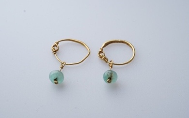 Ancient Roman Yellow gold Earrings