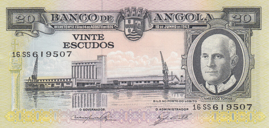 Angola 20 escudos 1962