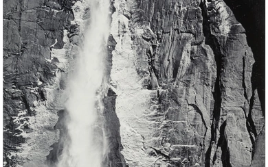 Ansel Adams (1902-1984), Upper Yosemite Falls, Spring, Yosemite National Park, California (1946)