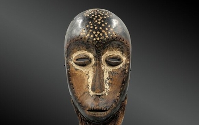 Anthropomorphic mask - Wood - Lega - Congo DRC