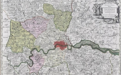 Antique Map of London