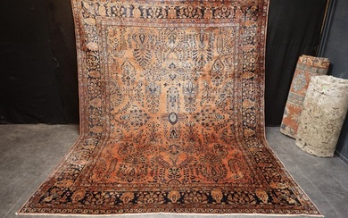 Antique US Sarouk - Carpet - 342 cm - 271 cm