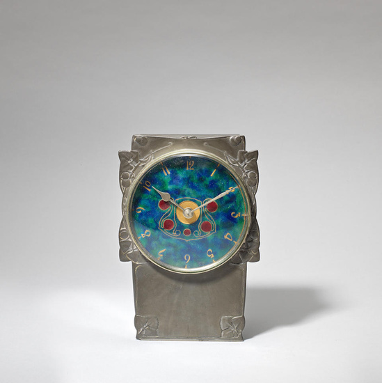 Archibald Knox 'Tudric' mantel clock, model no. 0609, 1902-1905