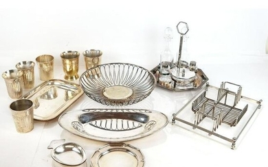 Assorted Silver Plate and Metal Articles