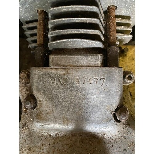Assorted Velocette spares: MAC engine