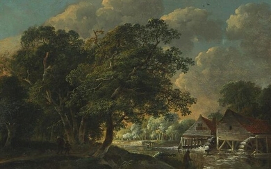 Attributed to Patrick Nasmyth (1787-1831), THE ANGLER'S