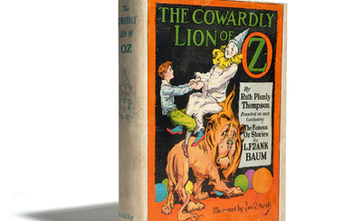 BAUM, L. FRANK. THOMPSON, RUTH PLUMLY. 1891-1976. The Cowardly Lion of Oz. Chicago The Reilly & Lee Co., 1923.