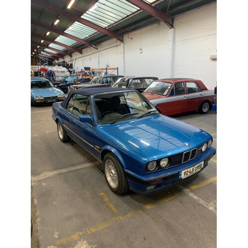 BMW 318i, (E30) Convertible, 1992, Blue Neon Edition, Auto, ...
