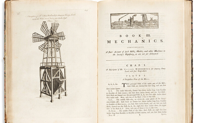 Bailey, William (active 1770) One Hundred and Six Copper Plates of Mechanical Machines...
