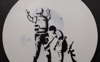 Banksy, Attributed: Stop and Search