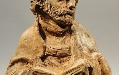 Bozzetto - Sculpture, Apostle Peter - Terracotta - 19th century