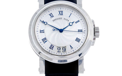 Breguet - a Horloger De La Marine wrist watch, 40mm.