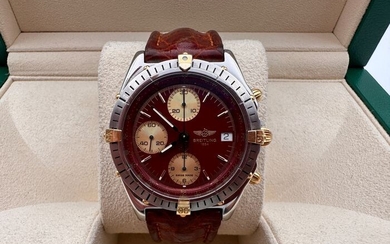Breitling - Chronomat Burgundy Dial - B13048 - Men - 1990-1999