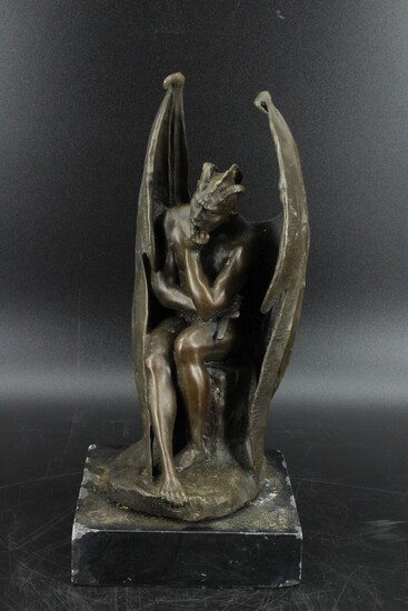 Bronze Lucifer Sculpture