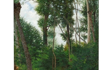 CARLO TESTI (Ravina, 1902 - Bardolino, 2005) Figura nel bosco