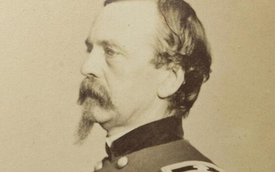 CDV of Civil War General Daniel Sickles