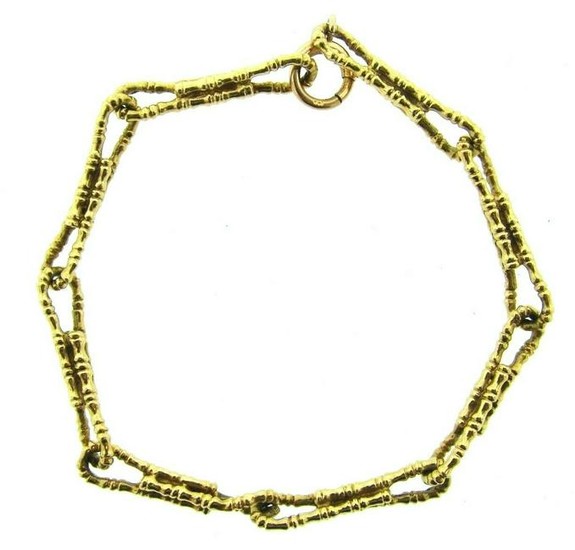 CHIC Cartier 18k Yellow Gold Link Bracelet