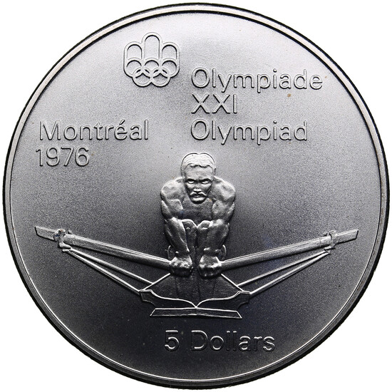 Canada 5 Dollars 1974 - Montreal XXI Olympiad 1976