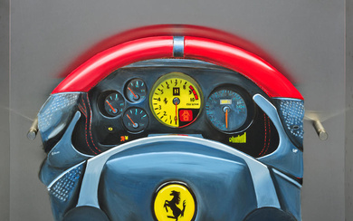 Caroline Dechamby (Born in 1964) - Ferrari F 430 Dashboard...