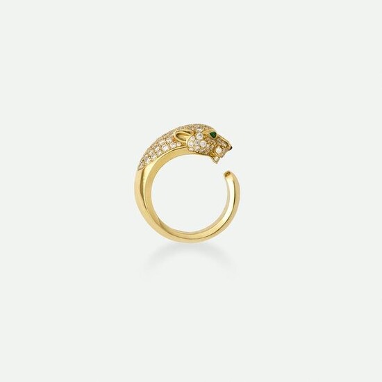 Cartier, 'Panthere de Cartier' diamond and gold ring