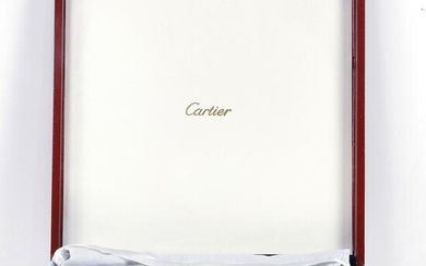 Cartier silver plated presentation dish, awarded to