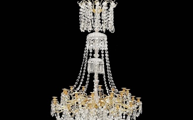 Chandelier for 25 candles. 19th century.