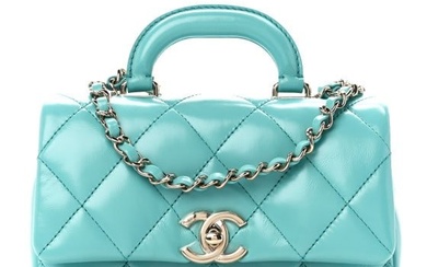 Chanel Shiny Lambskin Quilted Mini