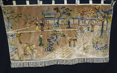 China Art Deco Bilder Seide - Carpet - 185 cm - 95 cm