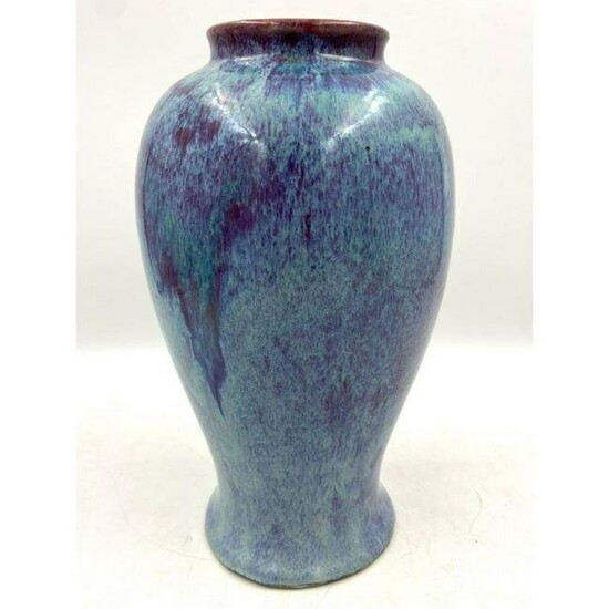 Chinese Oxblood Flambe Glazed Vase "Sang De Boeuf"