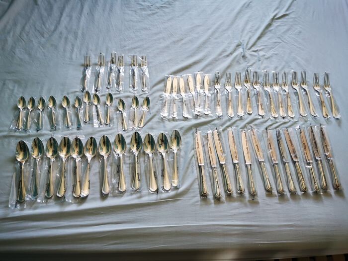 Christofle - Christofle - Fish set, Table service for 12 (60) - Silverplate