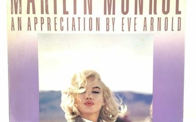 Collectible Marilyn Monroe Book, Eve Arnold