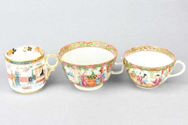 Collection Antique Chinese & Chinoiserie Teacups