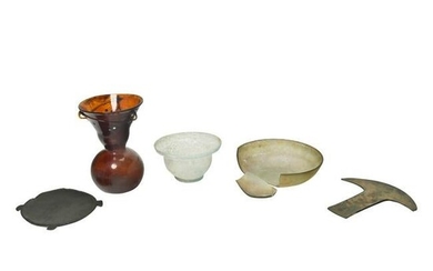 Collection of Ancient Items Including Ancient Roman